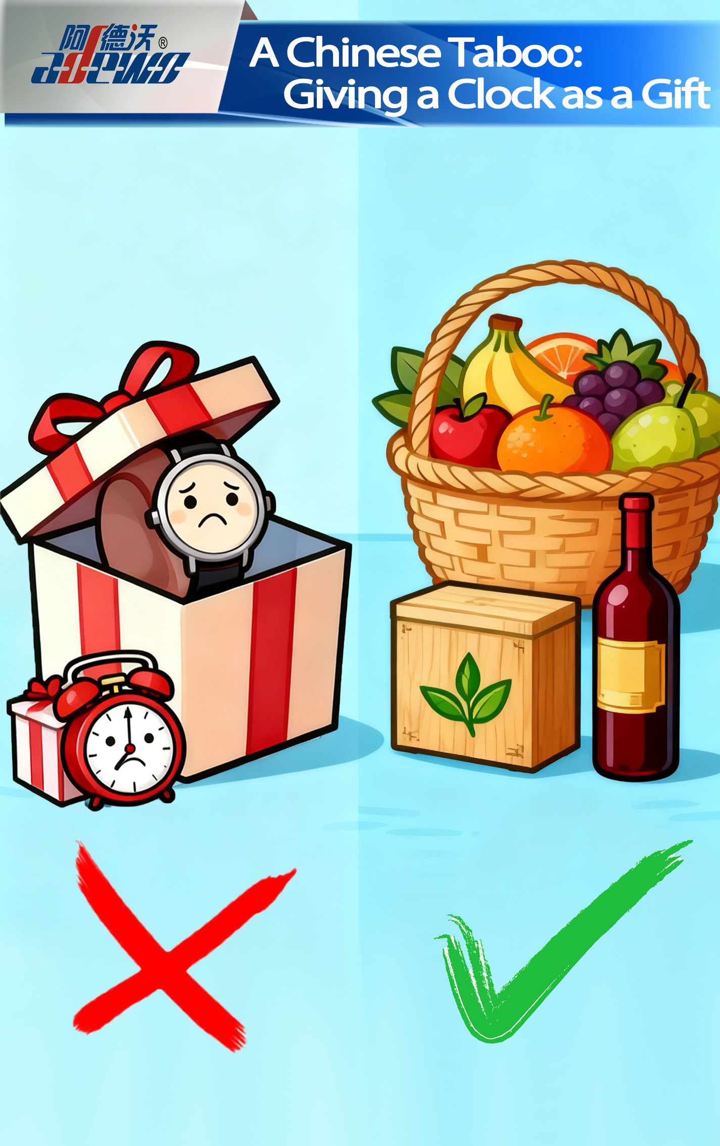 من المحرمات الصينية: تقديم الساعة كهدية