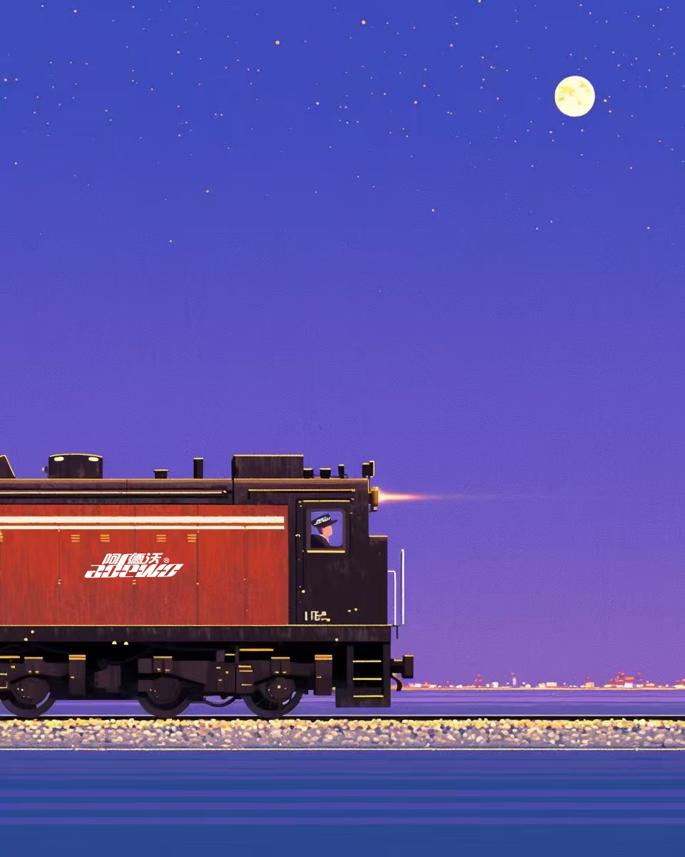 اتبع قطارنا!