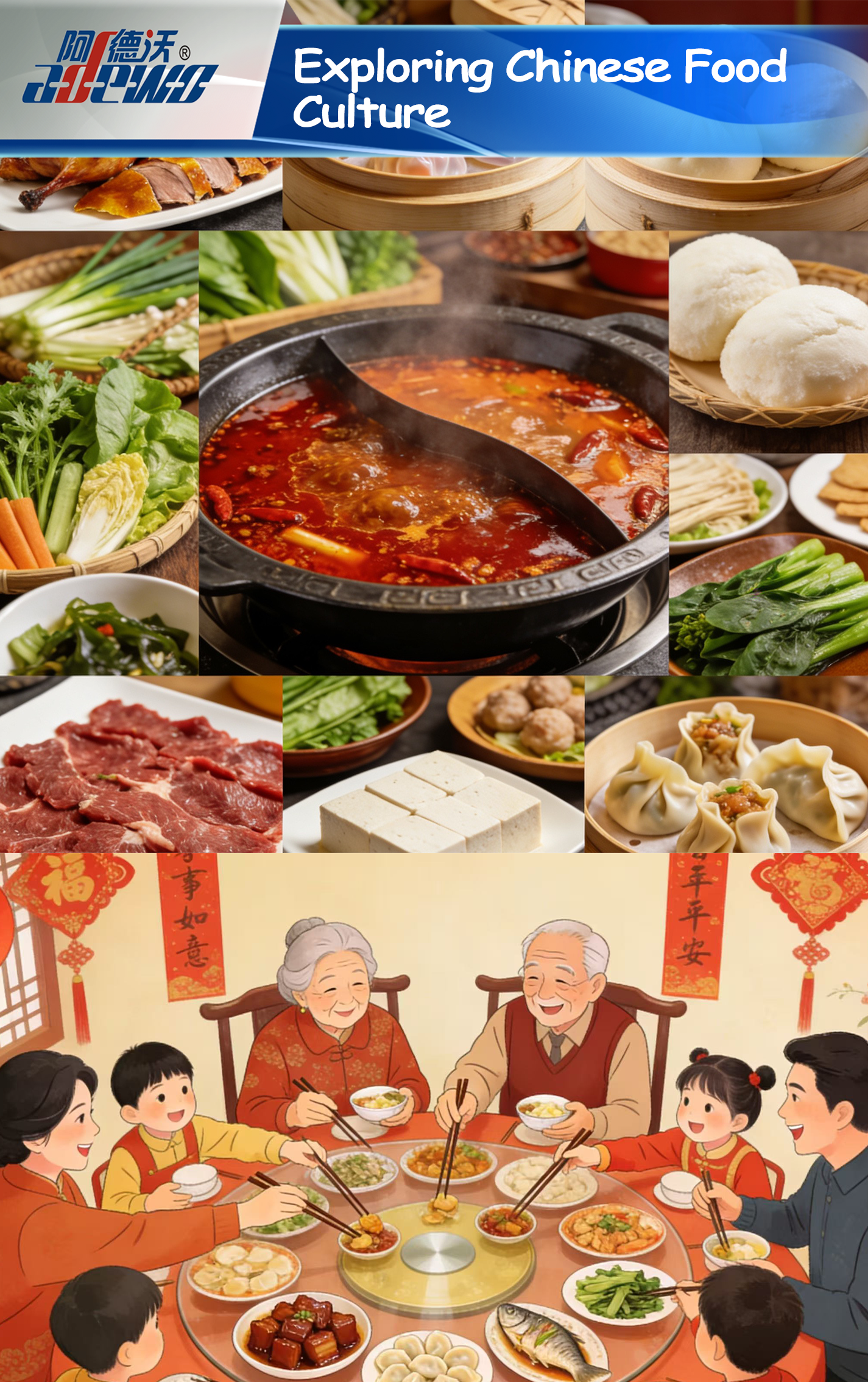 استكشاف ثقافة الطعام الصينية: رحلة عبر النكهة والتقاليد