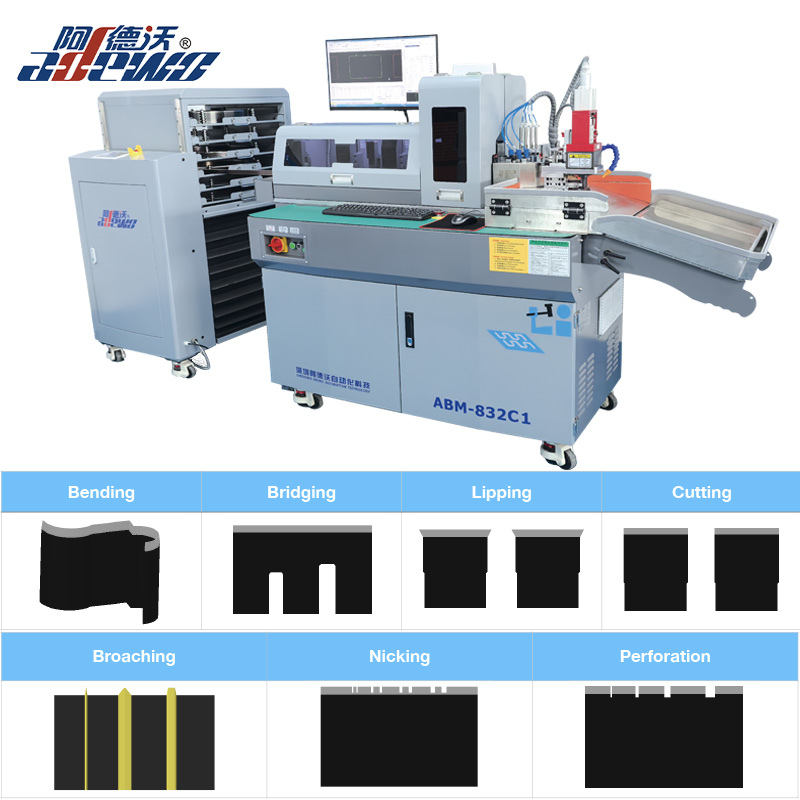Multi-Functions Auto Bender Machine (Broach ، Nick)